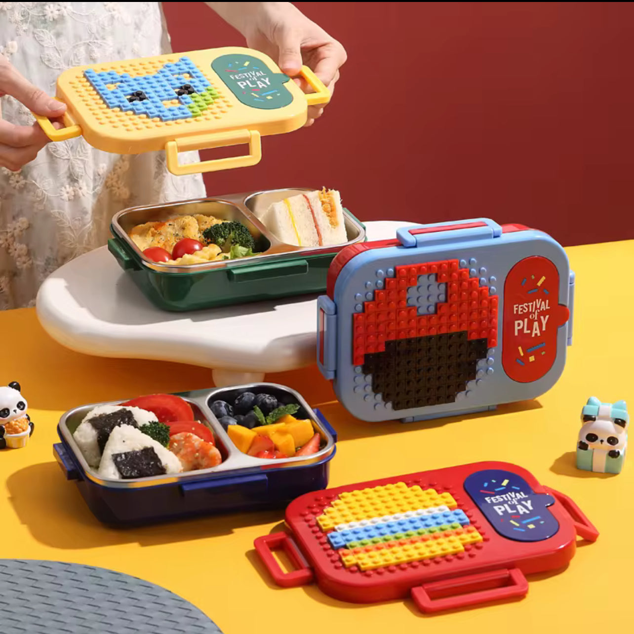 Sustainable Stainless Steel Back-to-School Lunchbox