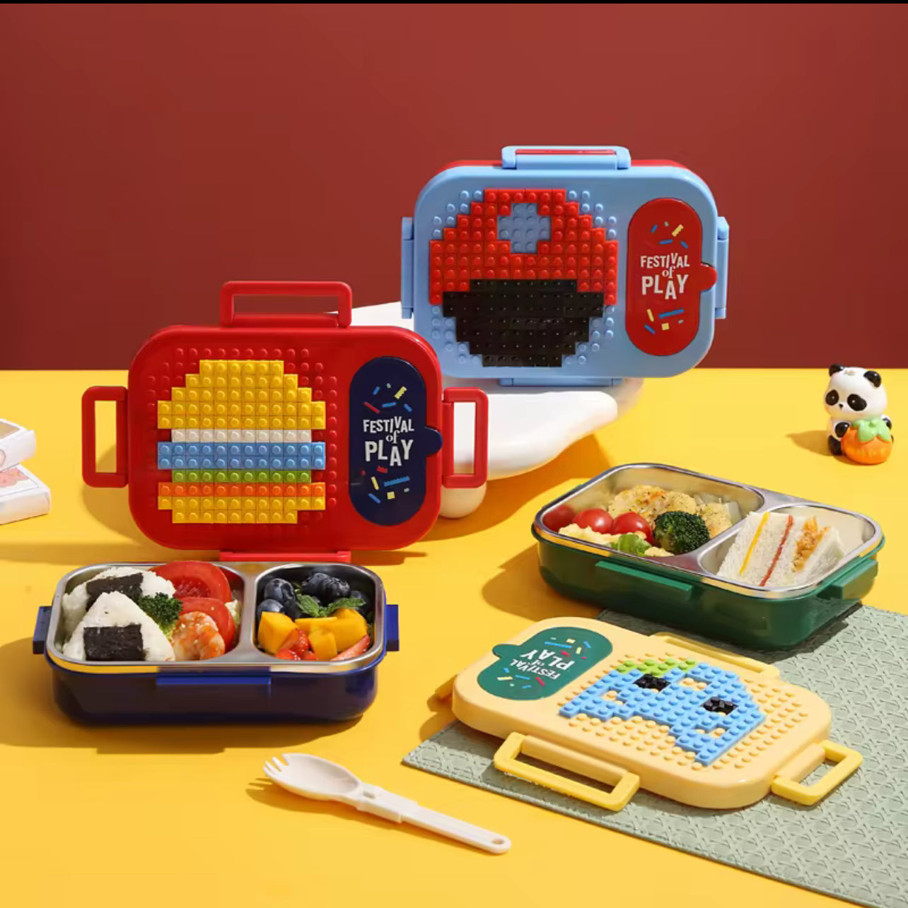 Sustainable Stainless Steel Back-to-School Lunchbox