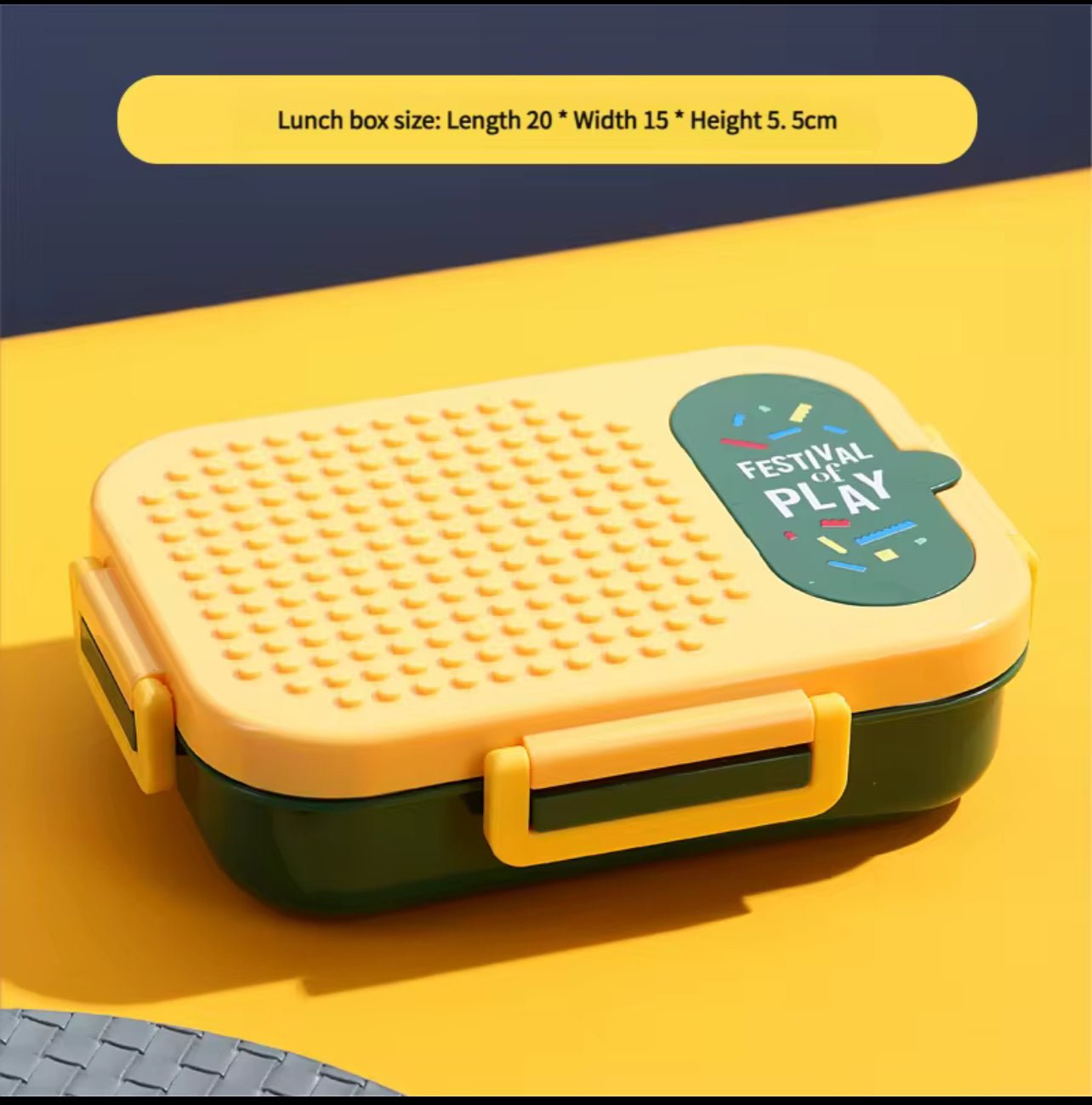 Sustainable Stainless Steel Back-to-School Lunchbox