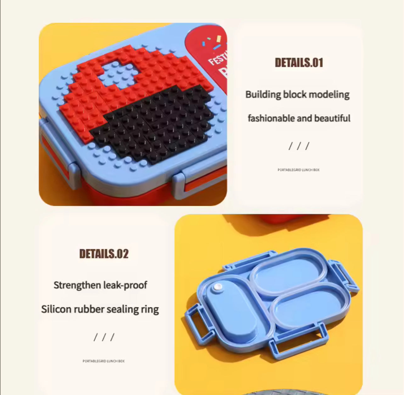 Sustainable Stainless Steel Back-to-School Lunchbox