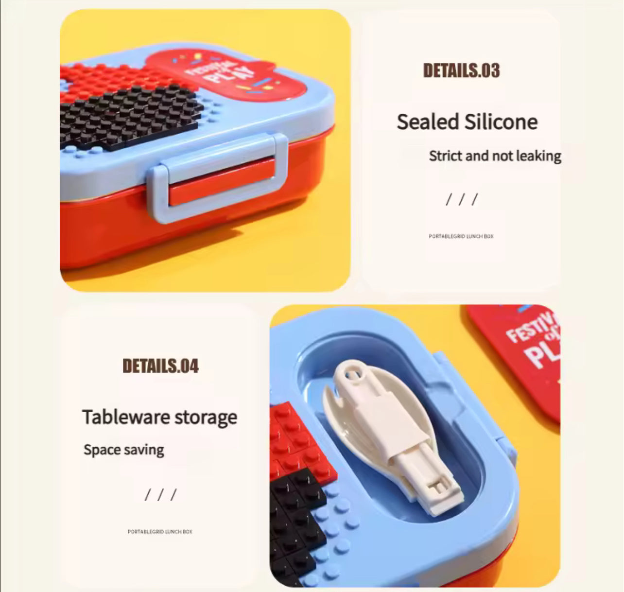Sustainable Stainless Steel Back-to-School Lunchbox